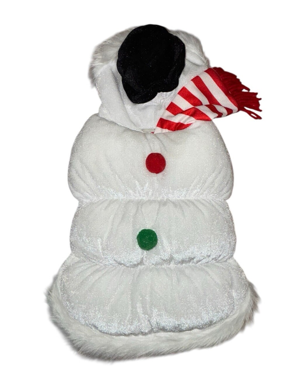 Dog Coat Snowman Costume Size Small Christmas Winter NWT